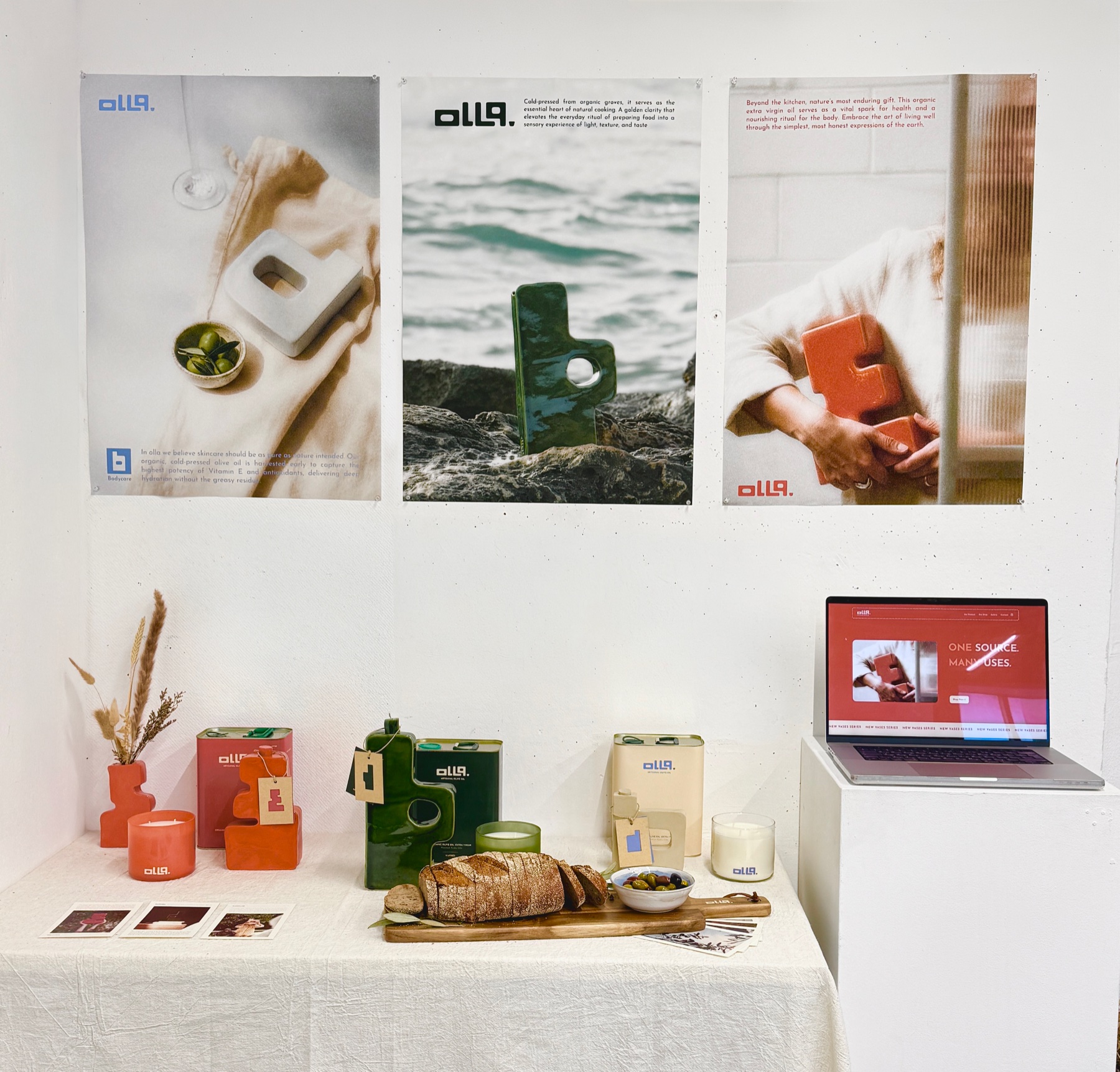 OLLA class exhibition presentation
